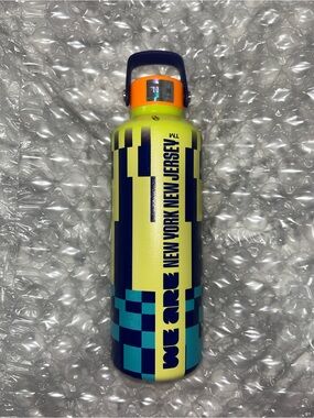 FIFA: “WE ARE New York New Jersey” Yellow Stainless Steel Water Bottle. NWOT